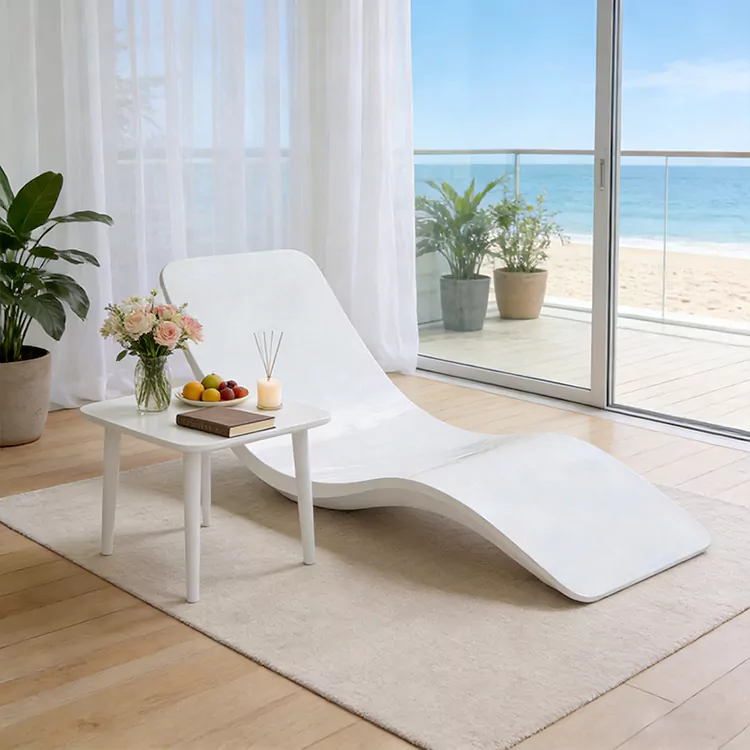 S Shaped All Weather FRP Daybed