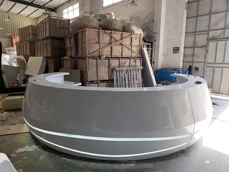 FRP Front Desk for Hotel Procurement